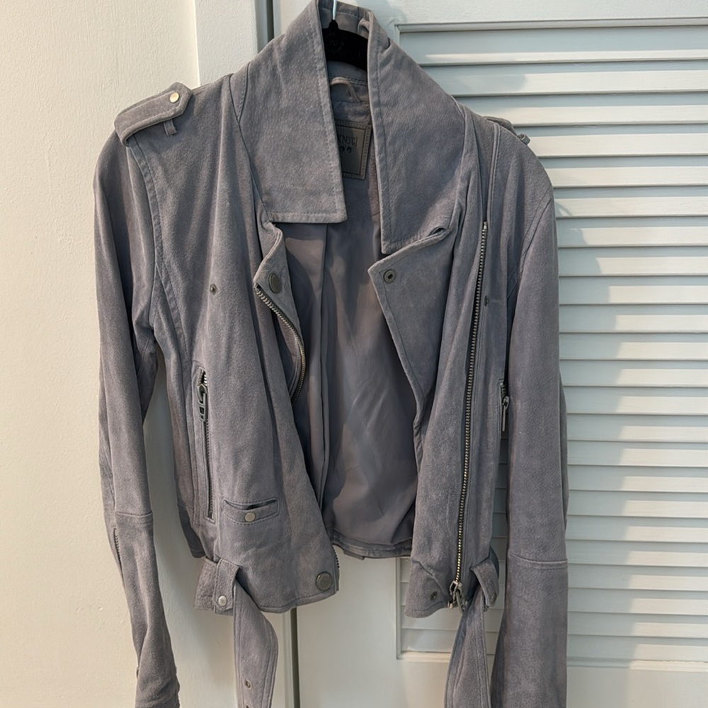 Grey Suede XS Jacket